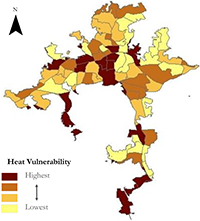 Asheville Heat Vulnerability Index Interactive Mapper
